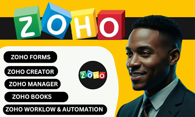 Gig Preview - Zoho one zoho campaign zoho CRM zoho salesiq zoho forms