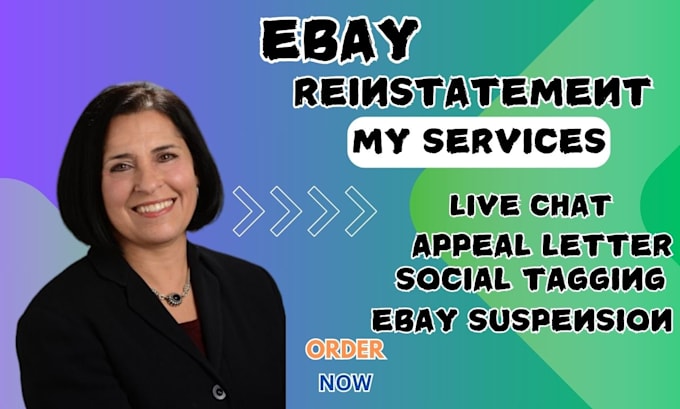 Gig Preview - Customize appeal letter for ebay account reinstatement remove mc011, mc999