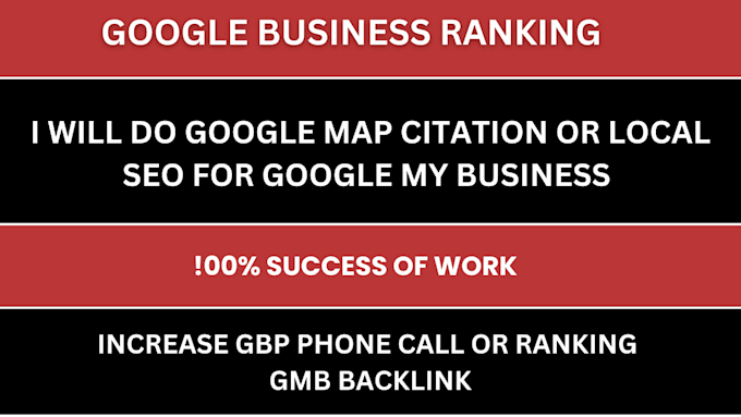 Gig Preview - Do 360 google map citation ,local SEO gmb ranking , local backlinks, whitespark