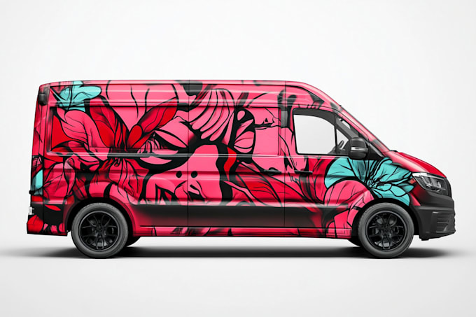 Gig Preview - Design a premium van wrap, car wrap, or truck wrap design