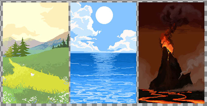 Bestseller - make pixel art assets and design