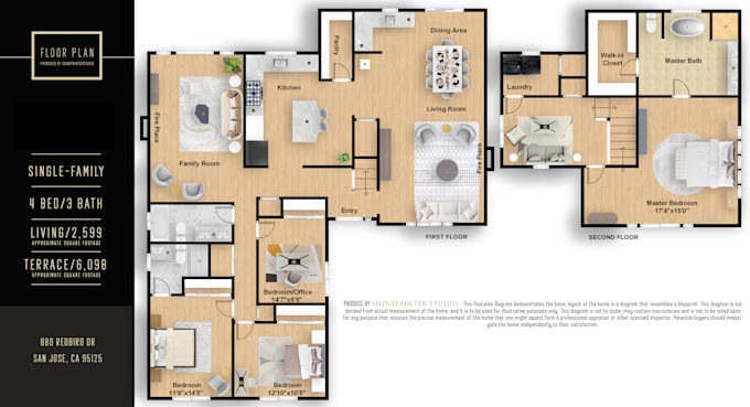 Bestseller - create color 2d floor plan from matterport