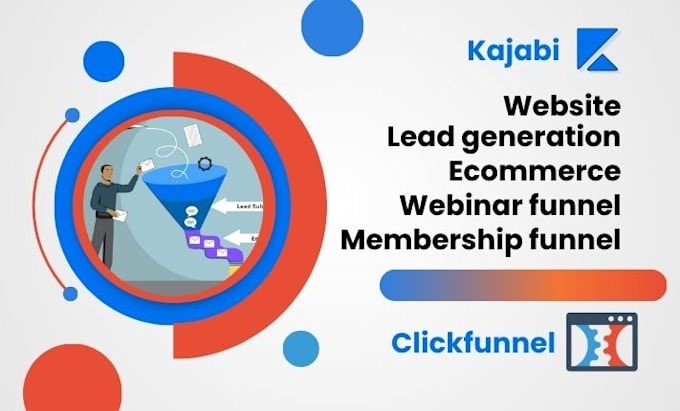 Gig Preview - Be your kajabi, clickfunnels 2 0 , kajabi website and course expert