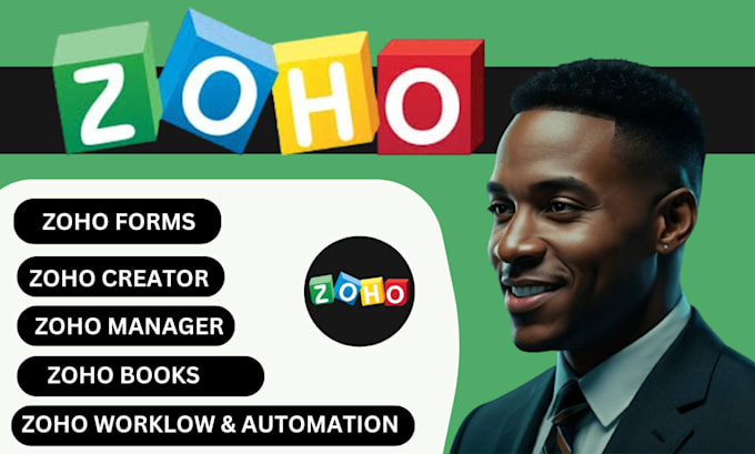 Gig Preview - Setup zoho forms google forms cognito forms automate zoho apps gravity forms