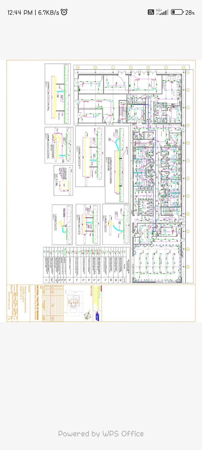 Bestseller - delivering  electrical lighting and tray layout using autocad