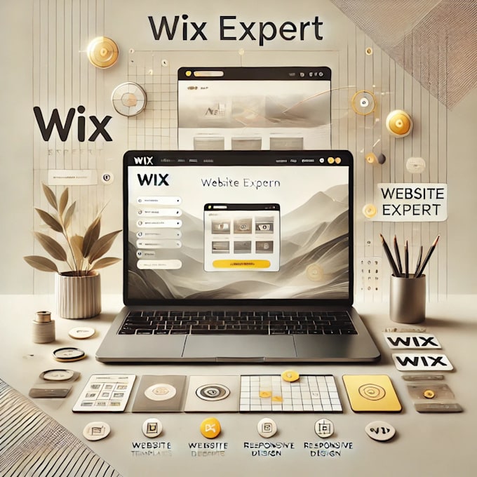 Gig Preview - Create a professional website on wix