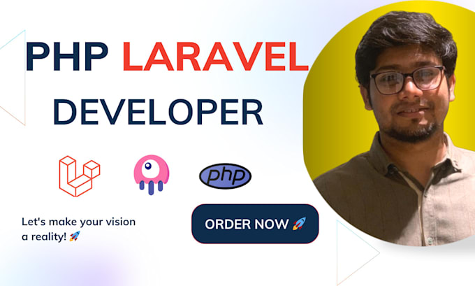 Gig Preview - Be your PHP laravel developer, web application development