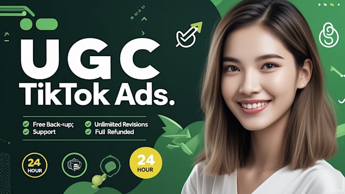 Gig Preview - Ugc tiktok video ads,tik tok video ads, dropshipping ads