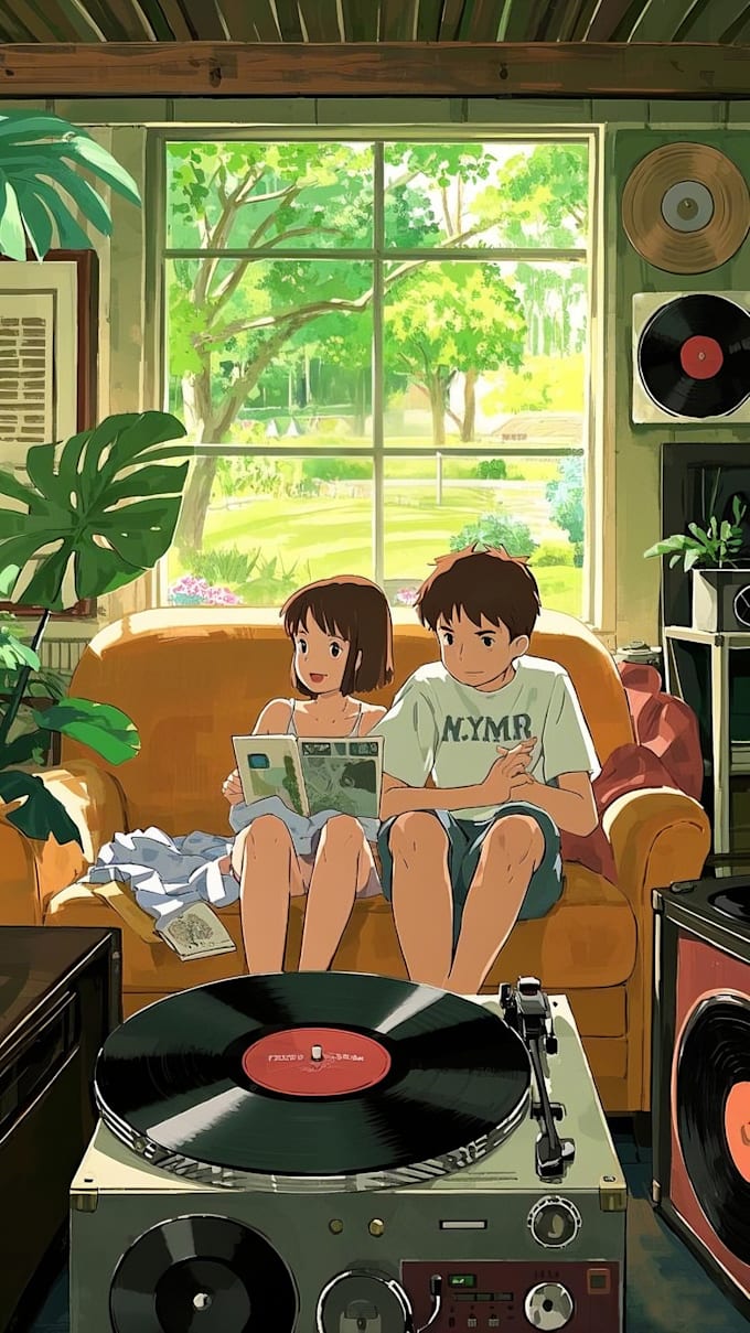 Bestseller - make ghibli type video loop for you to make spotify canvas