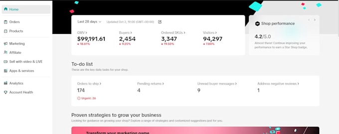 Bestseller - help you setup affiliate marketing of tiktok shop ads drive sales