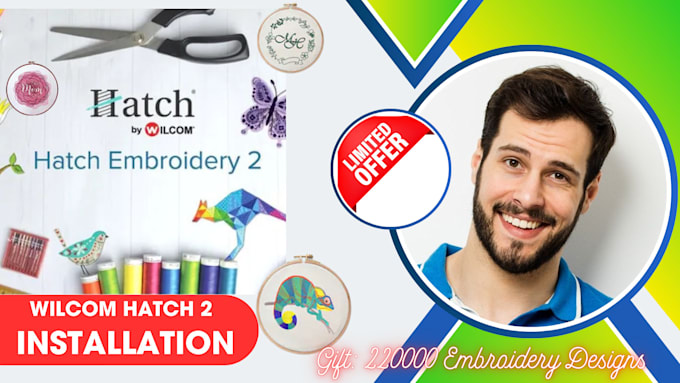 Gig Preview - Install and activate wilcom hatch 2 embroidery software on your PC