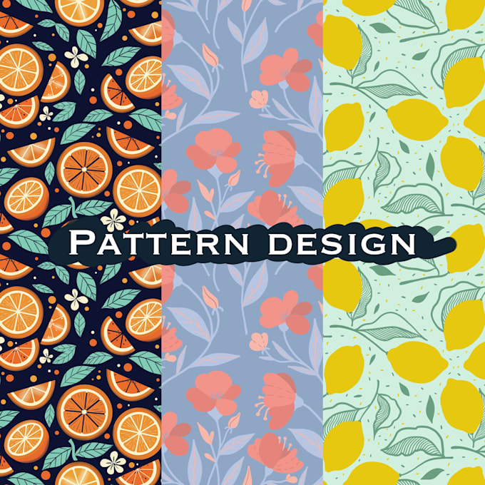 Gig Preview - Create customized pattern illustration