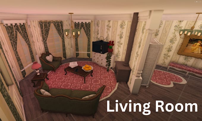 Bestseller - build aesthetic bloxburg mobile house, ue5 3d animated,town house of your choice