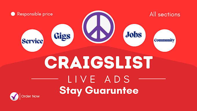 Gig Preview - Design craigslist live ads and flyers in short terms