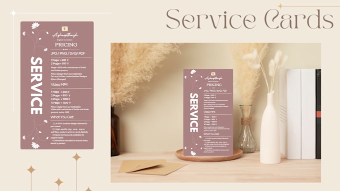 Gig Preview - Design cards and stationery for your business