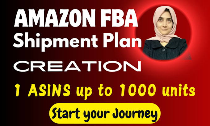 Gig Preview - Create amazon fba shipment plan for your inventory