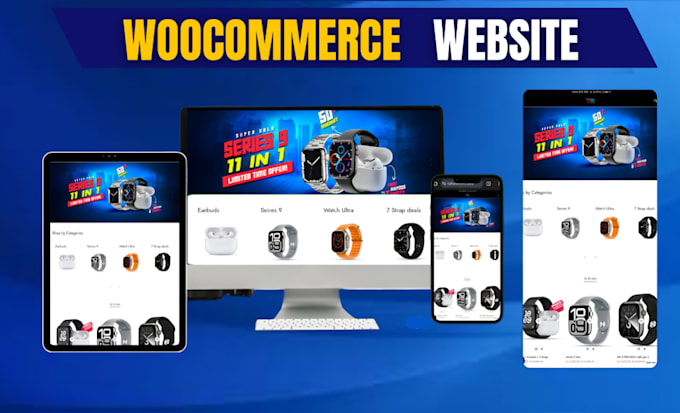 Gig Preview - Build a woo commerce store on wordpress