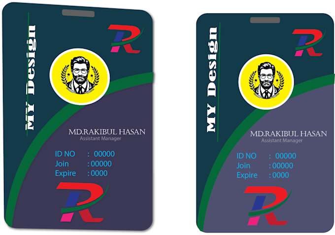 Gig Preview - Design id cards, id badges, lanyards, and identity cards