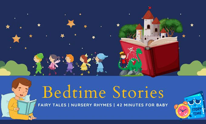 Gig Preview - Write short story book for kids bedtime stories, rhymes and fairy tales for kids