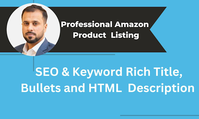 Gig Preview - Create amazon product listing variation title, description, and SEO