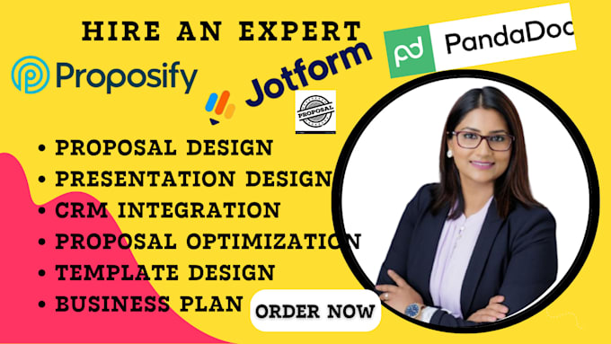 Gig Preview - Design pandadoc proposify jotform qwirl docusign proposal business template