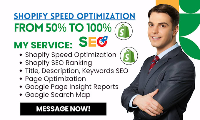 Bestseller - do shopify speed, shopify SEO, shopify ranking for shopify speed optimization