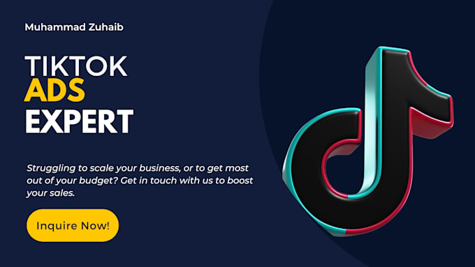 Gig Preview - Create and manage profitable tiktok ads for your business