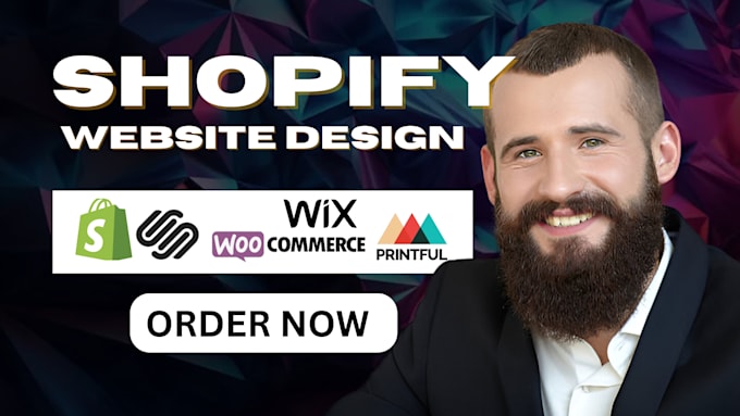 Gig Preview - Redesign shopify squarespace woocommerce wix print on demand printful printify