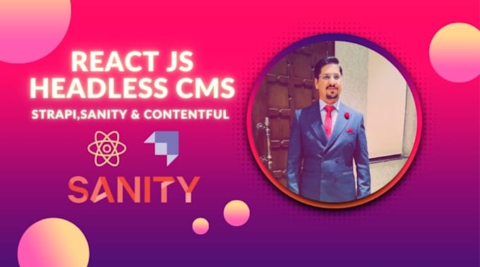 Gig Preview - Build a dynamic react js website with headless cms integration