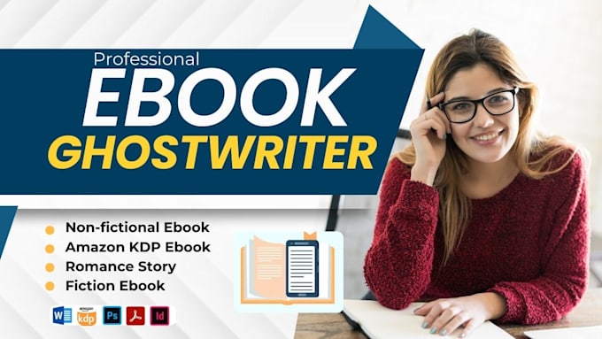 Gig Preview - Ghostwrite nonfiction books christian book writer and ebook ghostwriter