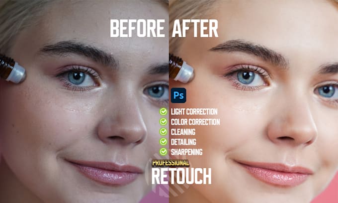 Gig Preview - Professional retouch your images