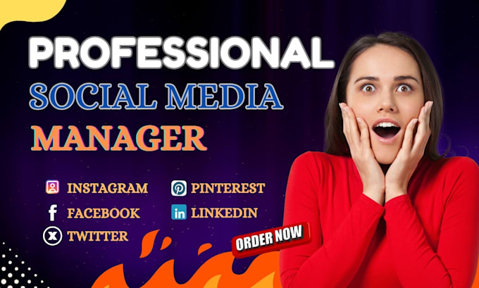 Gig Preview - Be your digital marketing manager se0 expert and social media manager