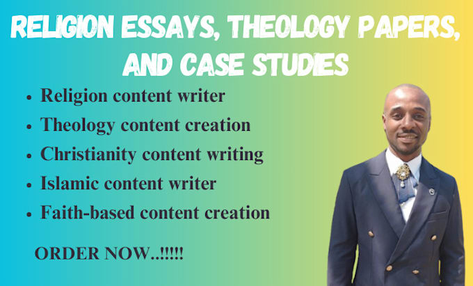 Gig Preview - Create well researched content on religion, theology, christianity, and islam