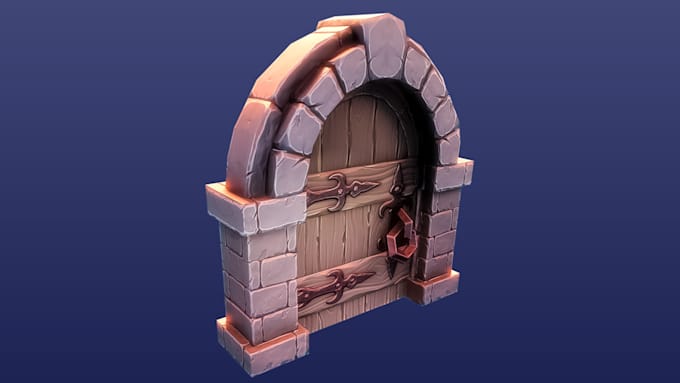 Bestseller - create a 3d model with stylized textures for your game