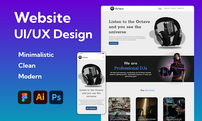 Bestseller - do website ui ux design, dashboard ui ux design, ui ux design