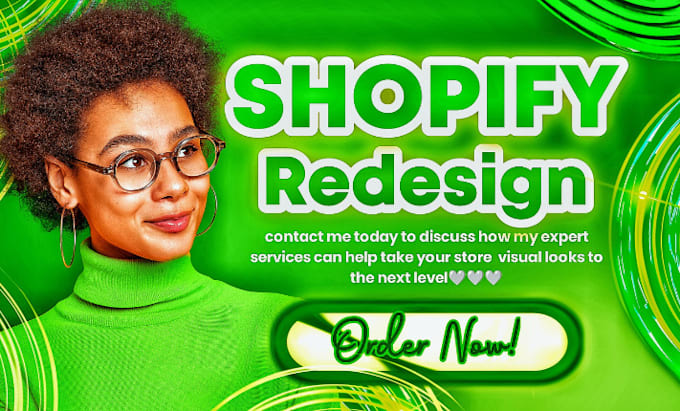 Gig Preview - Redesign shopify website, clone shopify store shopify redesign dropshipping site