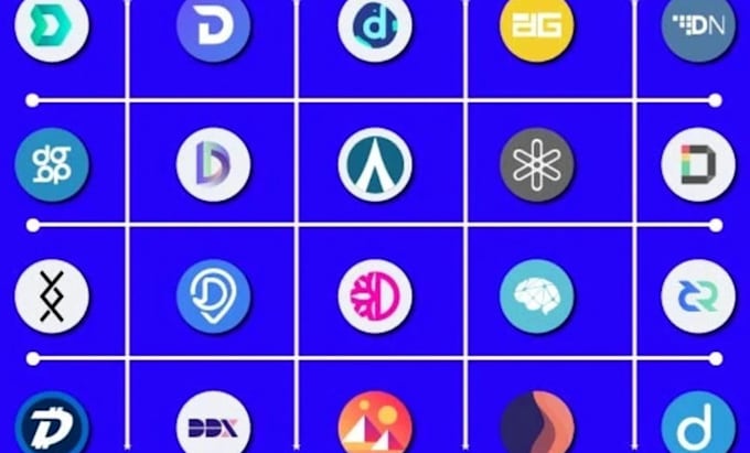 Gig Preview - Tech startup crypto security app and technology logo