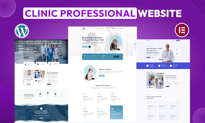 Gig Preview - Build a professional clinic website for your business