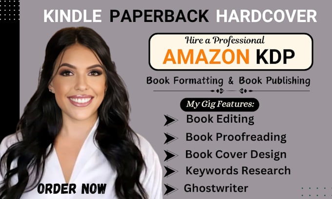 Gig Preview - Italian ebook writer amazon kdp book publishing book formatting book editing