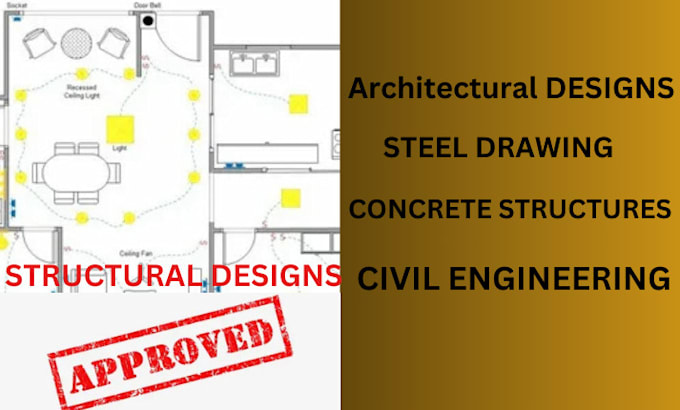 Bestseller - do steel structure detailed fabrication drawing in autocad with material list