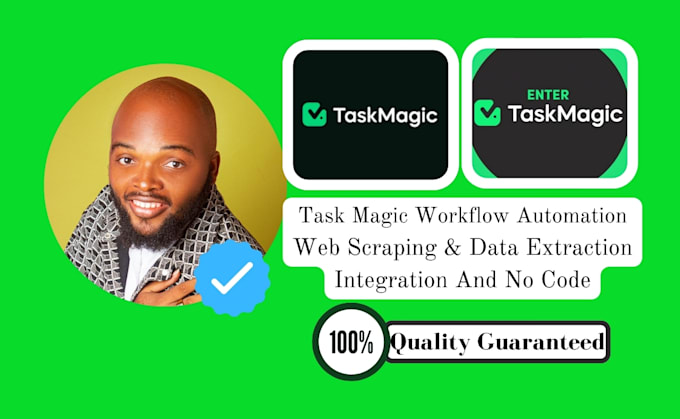 Gig Preview - Do taskmagic automation scrap list task magic with google sheet csv airtable