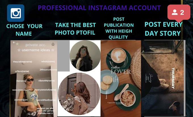 Bestseller - create a professional instagram brading kit post and story templates