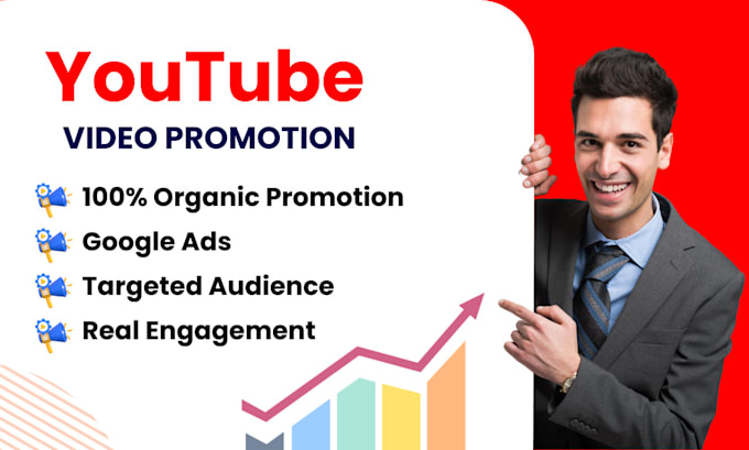 Gig Preview - Do superfast  youtube video promotion through google ads