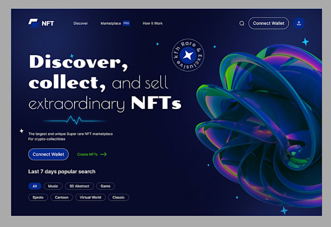 Gig Preview - Do nft mint website, nft smart contract, minting dapp