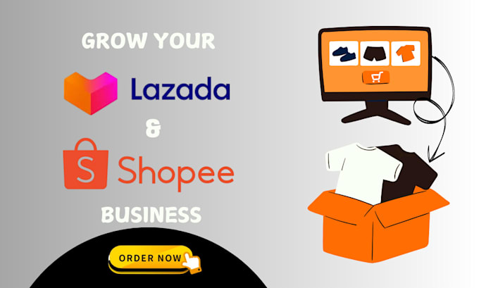 Gig Preview - Create, setup, upload, list, optimize products on shopee, lazada store manager