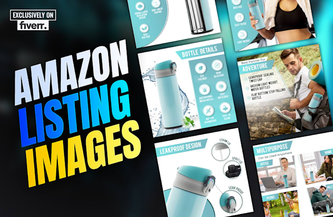 Gig Preview - Design amazon product infographics, ebc enhanced brand content service