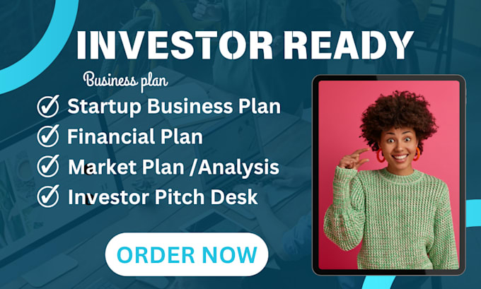 Gig Preview - Write investor ready business plan, proposal, pitch deck, financial plan model