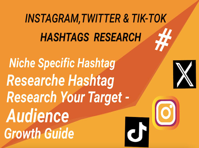 Gig Preview - Research instagram hashtag, youtube content idea, SEO, boost engagement, hashtag