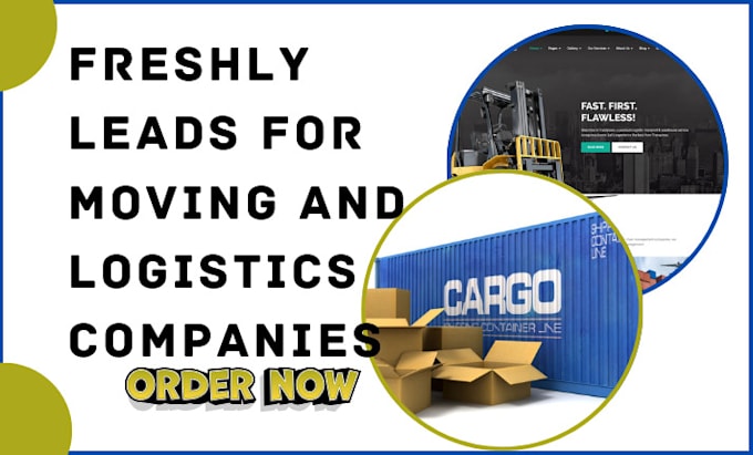 Bestseller - generate moving company leads logisitics freight cargo transport towing website