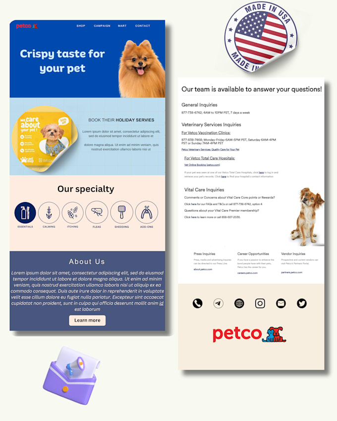 Gig Preview - Design mailchimp email template newsletter